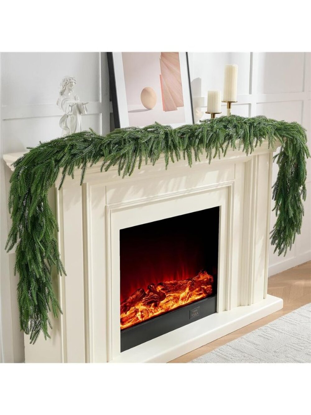 Norfolk Pine Garlands for Christmas Decorations Indoor